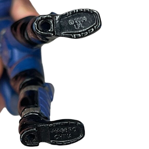 Star Wars Revenge of the Sith Blue Senate Royal Guard Loose Incomplete 2001 Y2K - Picture 6 of 6